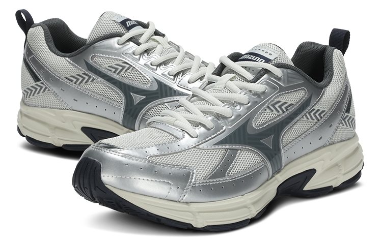 Mizuno Cyclone Speed 2K 'Silver Grey' - вид сзади