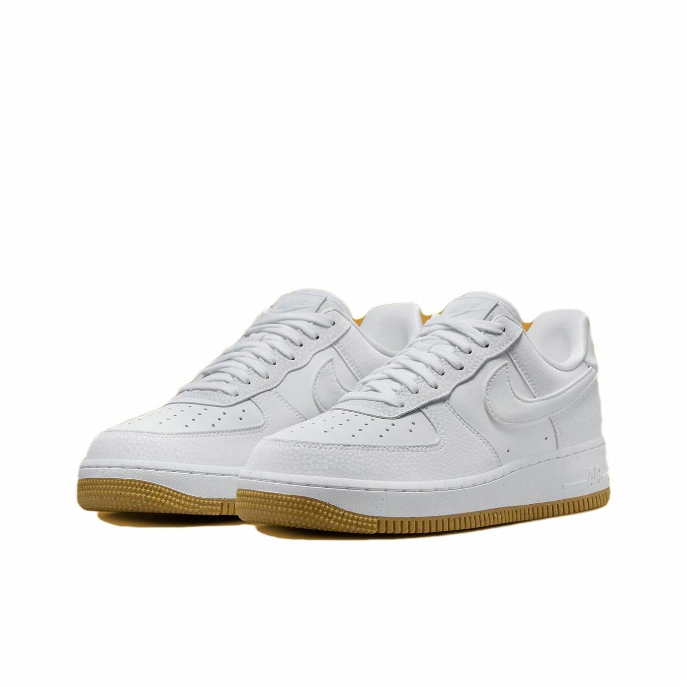 Nike Air Force 1 '07 Next Nature 'White Gum' - вид спереди
