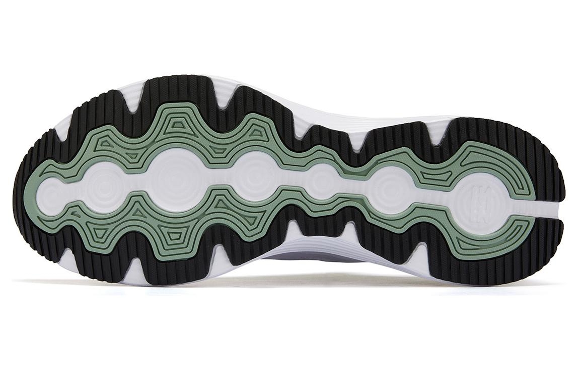 Li-Ning YueYing 3.0 Standard White/Rippled Green - вид сзади