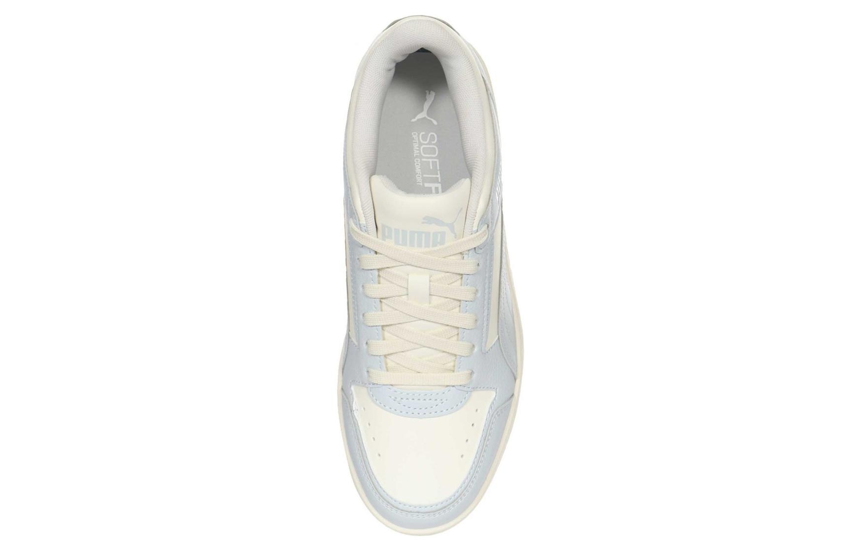 Puma Rebound Joy Low 'White Grey Violet' - вид сзади