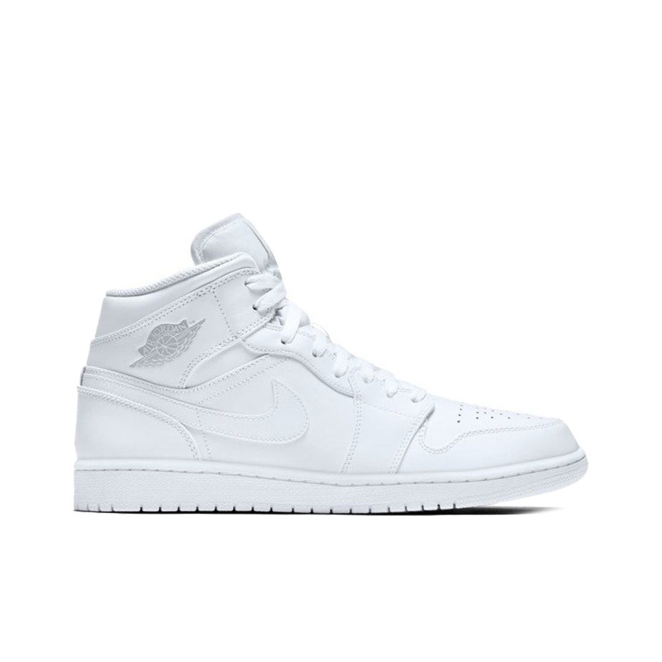 Jordan Air Jordan 1 Mid "Triple White" - вид с внутренней стороны