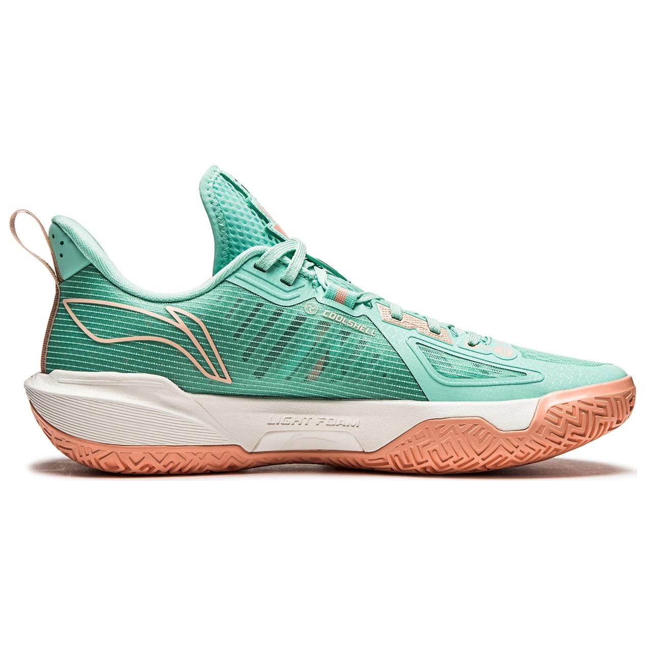 Li-Ning Green Orange - вид с внутренней стороны