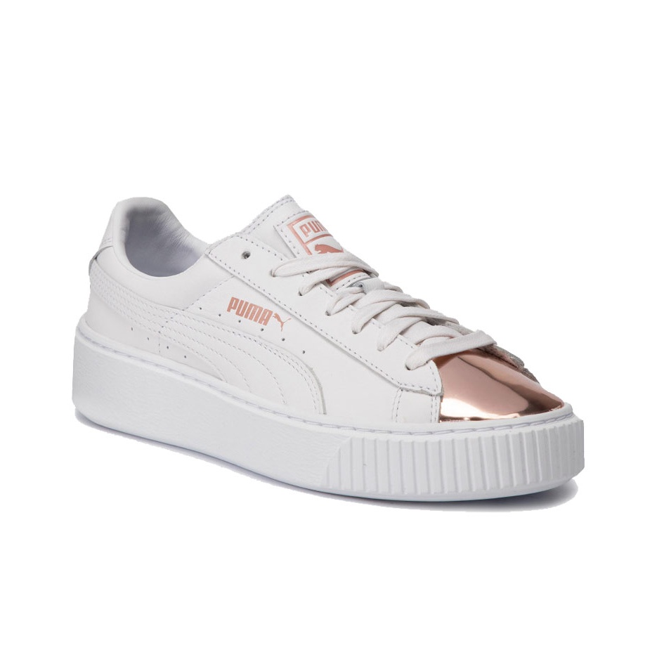 PUMA Basket Platform Metallic - вид с внутренней стороны