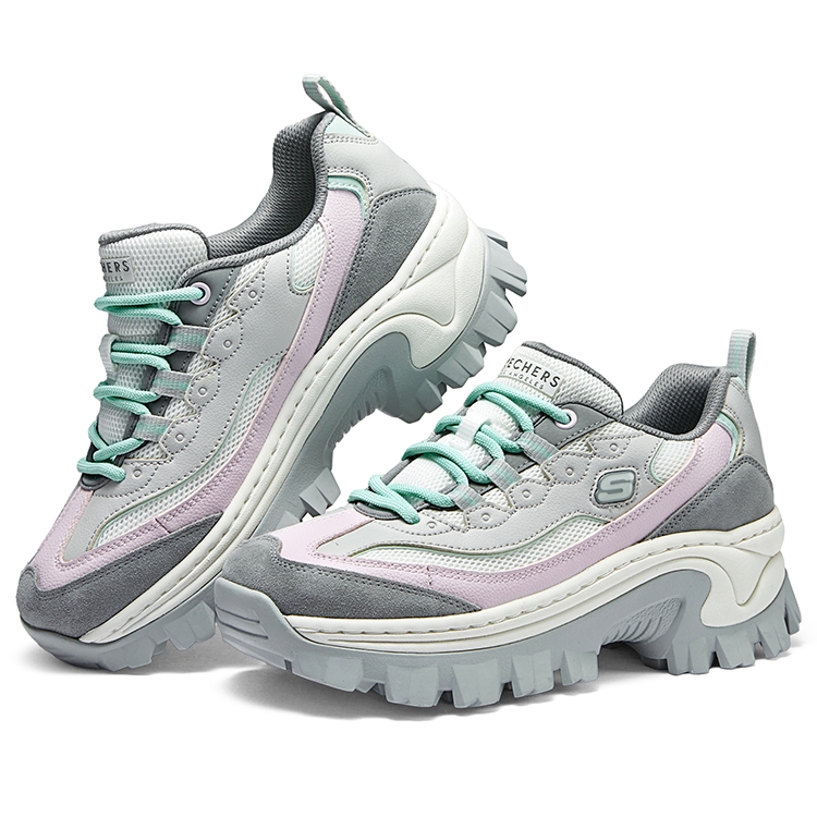 Skechers HI RYZE Honey Cake Shoes Light Green - вид спереди