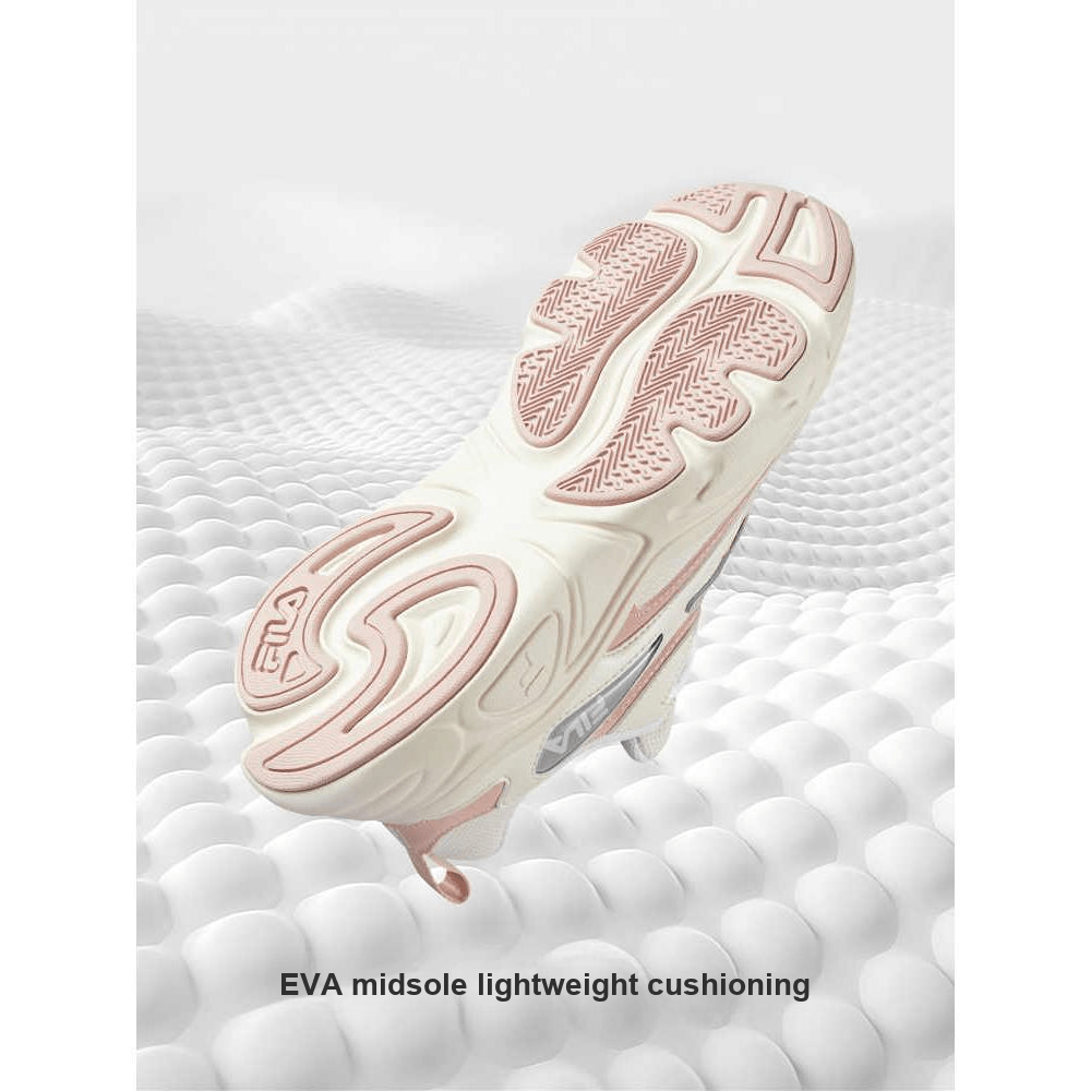 FILA Kids' White Pink - вид спереди