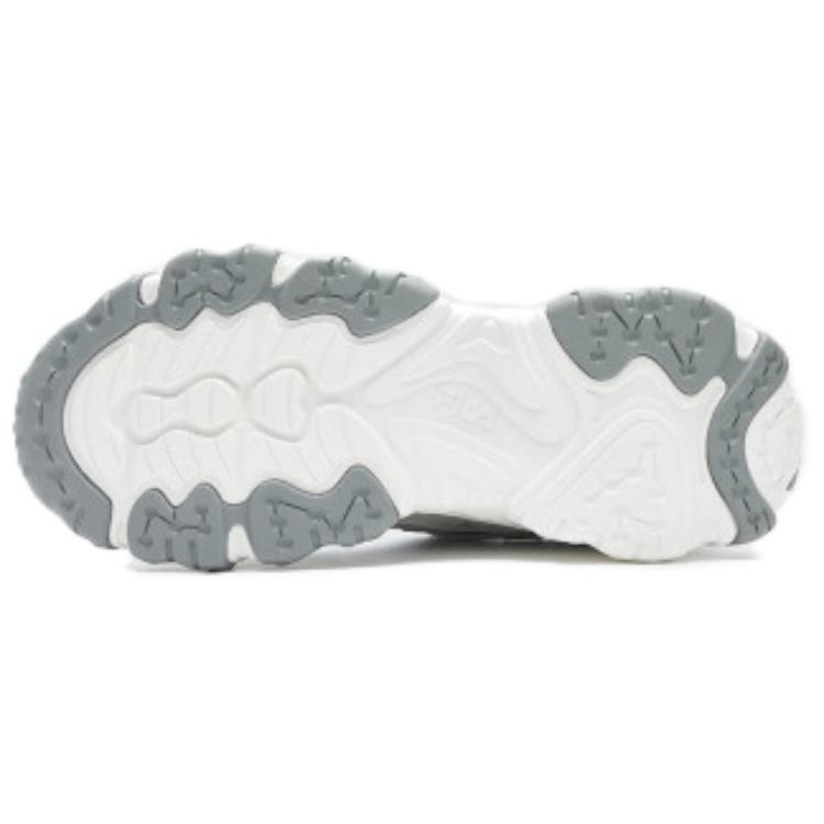 FILA FLUID 5 Cat Paw Shoes Height Increasing Gray White - подошва