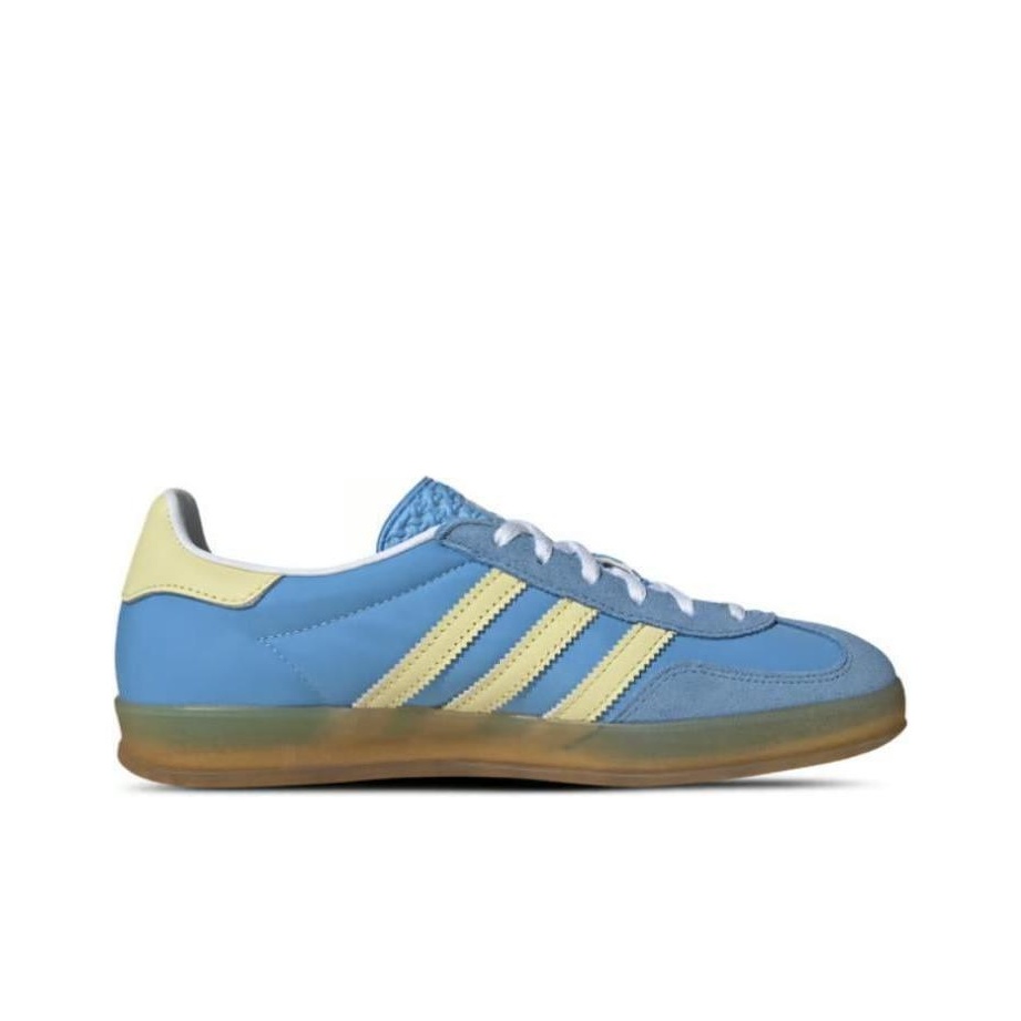 adidas originals Gazelle Indoor Semi Blue Burst/Almost Yellow - вид с внутренней стороны