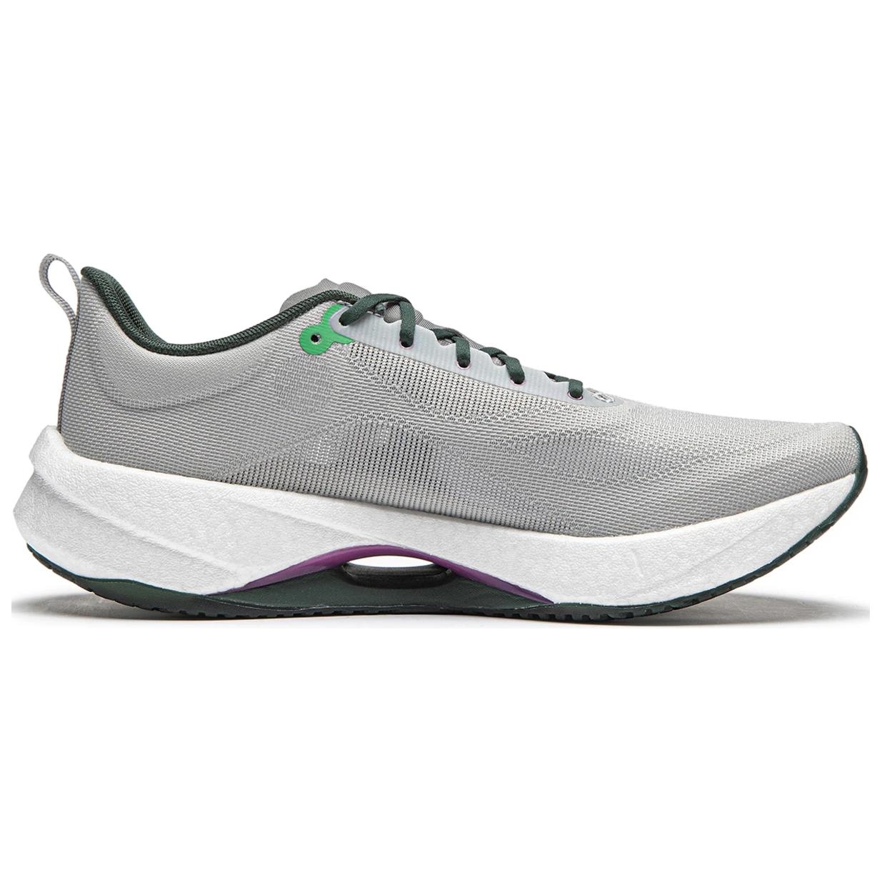 Li-Ning Super Light 21 Sprint Gray Purple - вид с внутренней стороны
