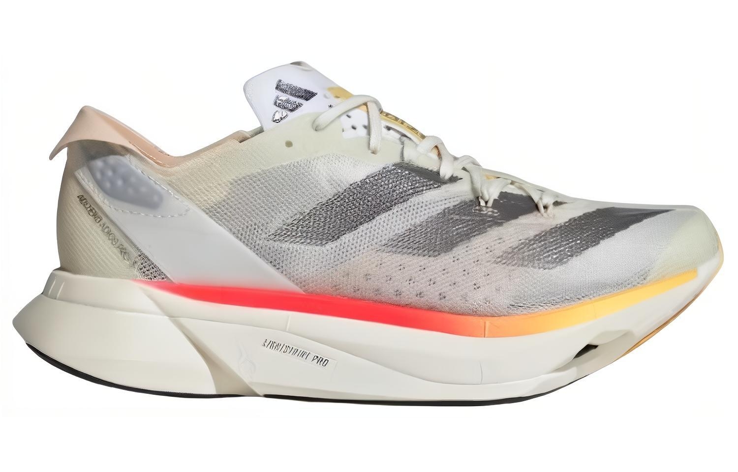 adidas Adizero Adios Pro 3 Ivory Iron Metallic Crystal Sand - вид с внутренней стороны