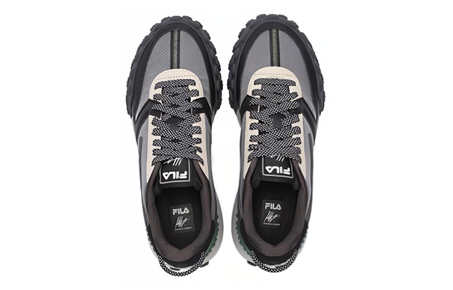 FILA Gara Gray Black - вид сзади