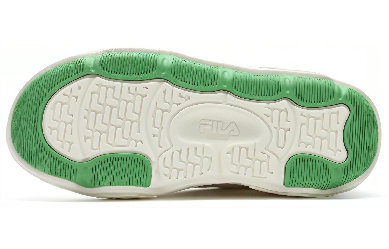 FILA ROCK White Blue Green - подошва