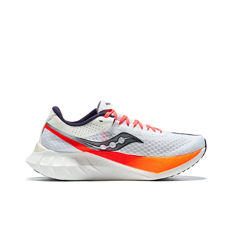 Saucony Men's Endorphin Pro 4 White/Black - вид с внутренней стороны