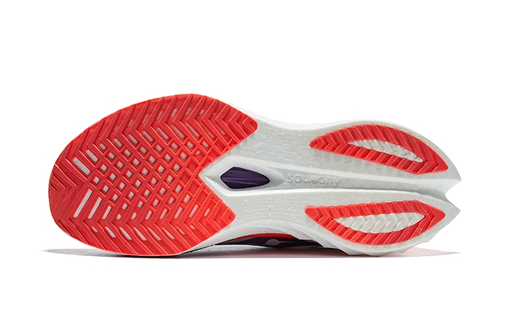 Saucony Endorphin Speed 4 White Violet - подошва