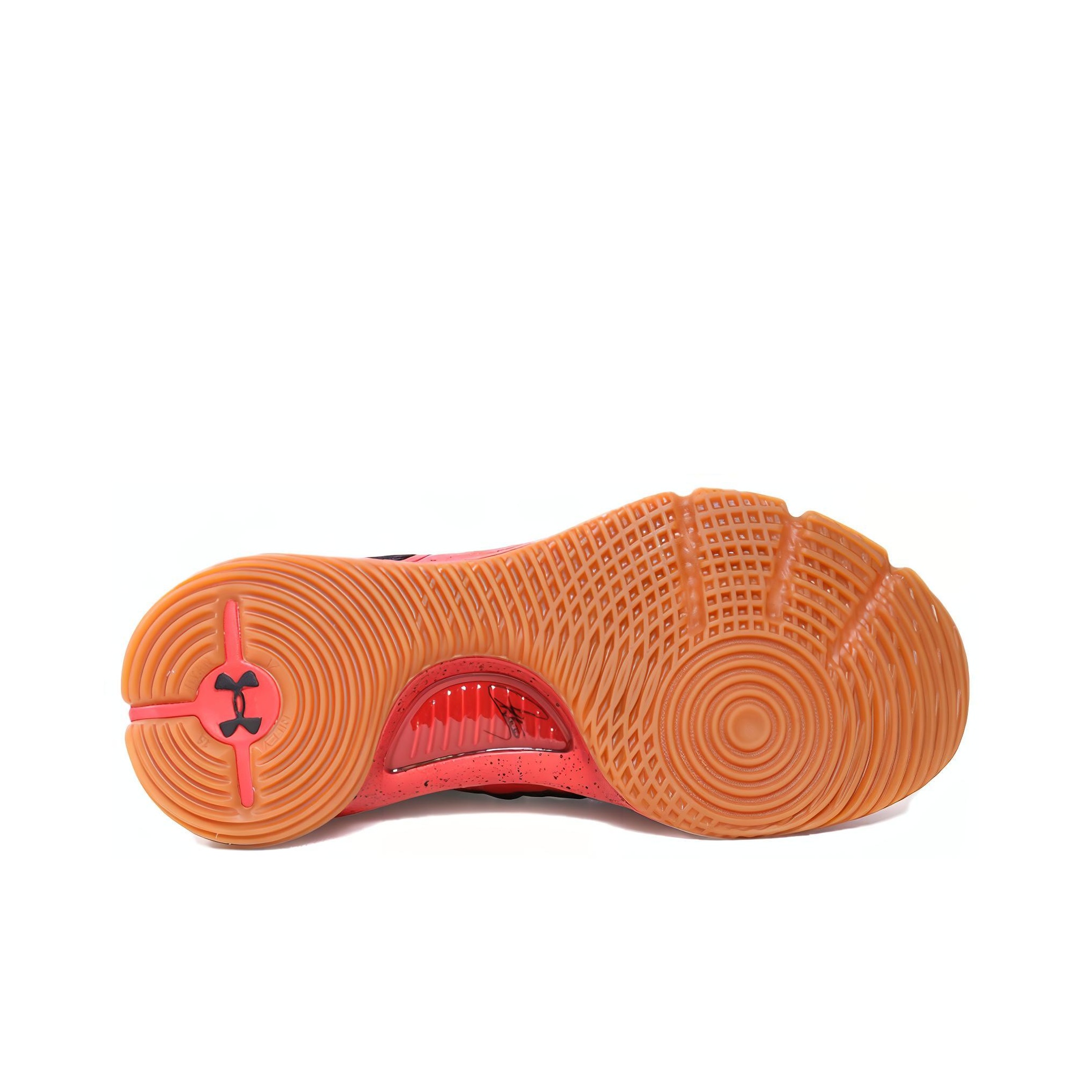 Under Armour Curry 4 'Red Black Gum' - подошва