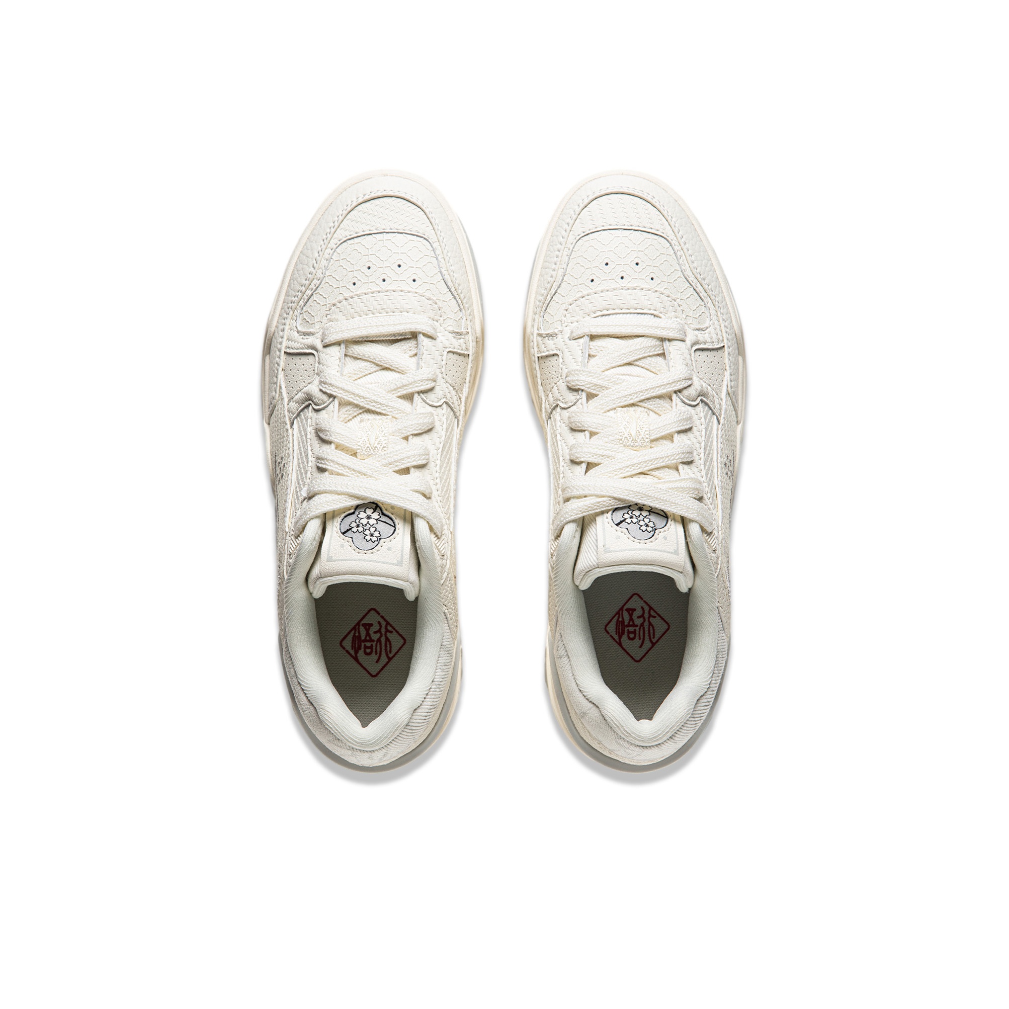 Li-Ning Moon White 2.0 - rear view
