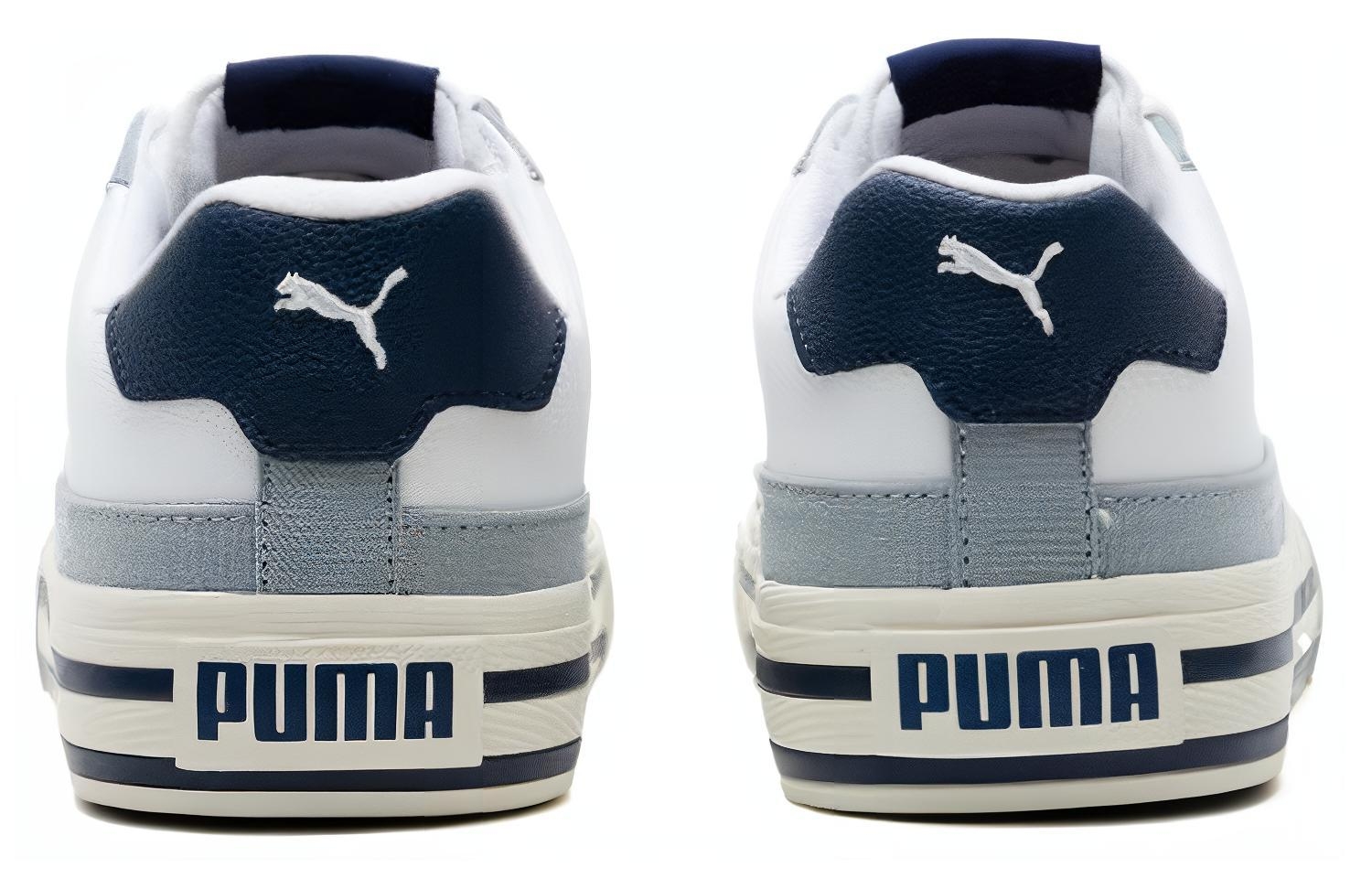 Puma Court Classic White/Blue - подошва