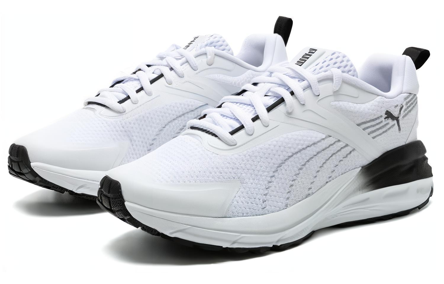 Puma Rubber White Black - вид спереди