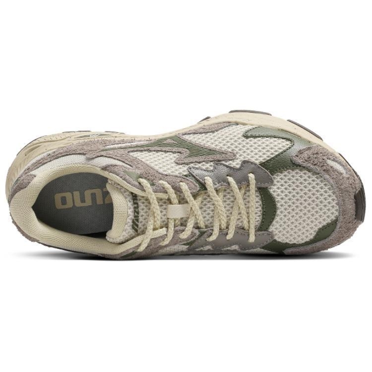 Mizuno Racer S Fern Color/Dove Gray/Grass Green - rear view