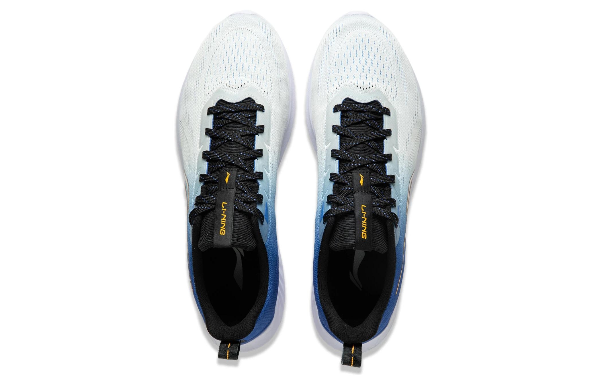 Li-Ning White Blue - вид сзади