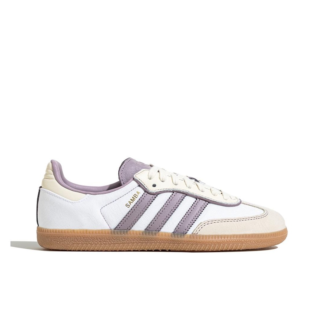 adidas originals Samba OG "Cream White Preloved Fig" - вид с внутренней стороны