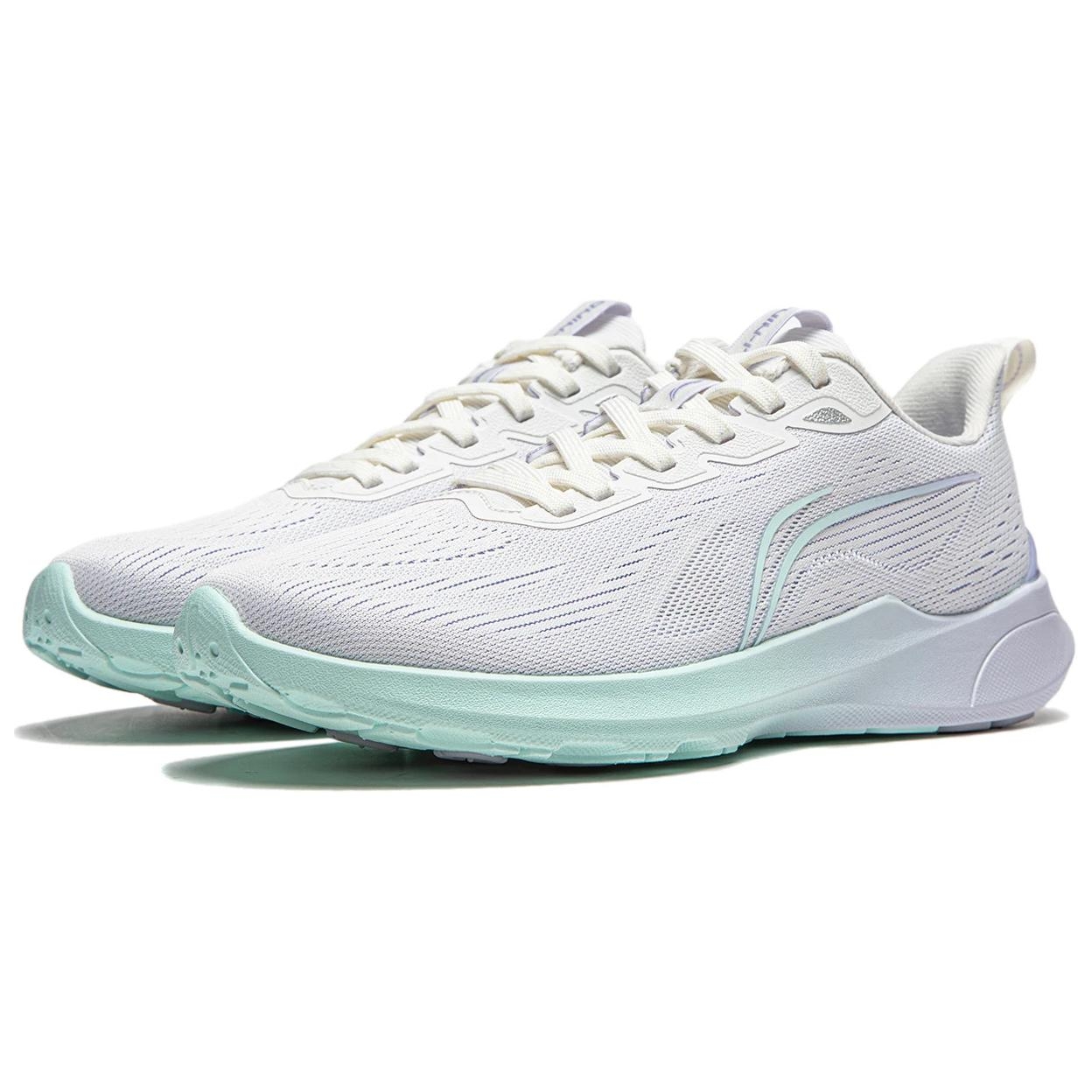 Li-Ning Qingyi Casual White Purple - вид спереди
