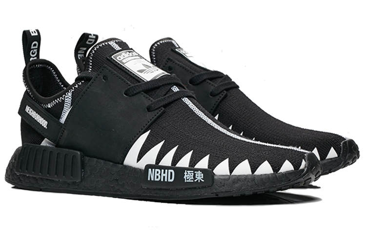 NEIGHBORHOOD x adidas originals NMD_R1 Core Black - вид с внутренней стороны