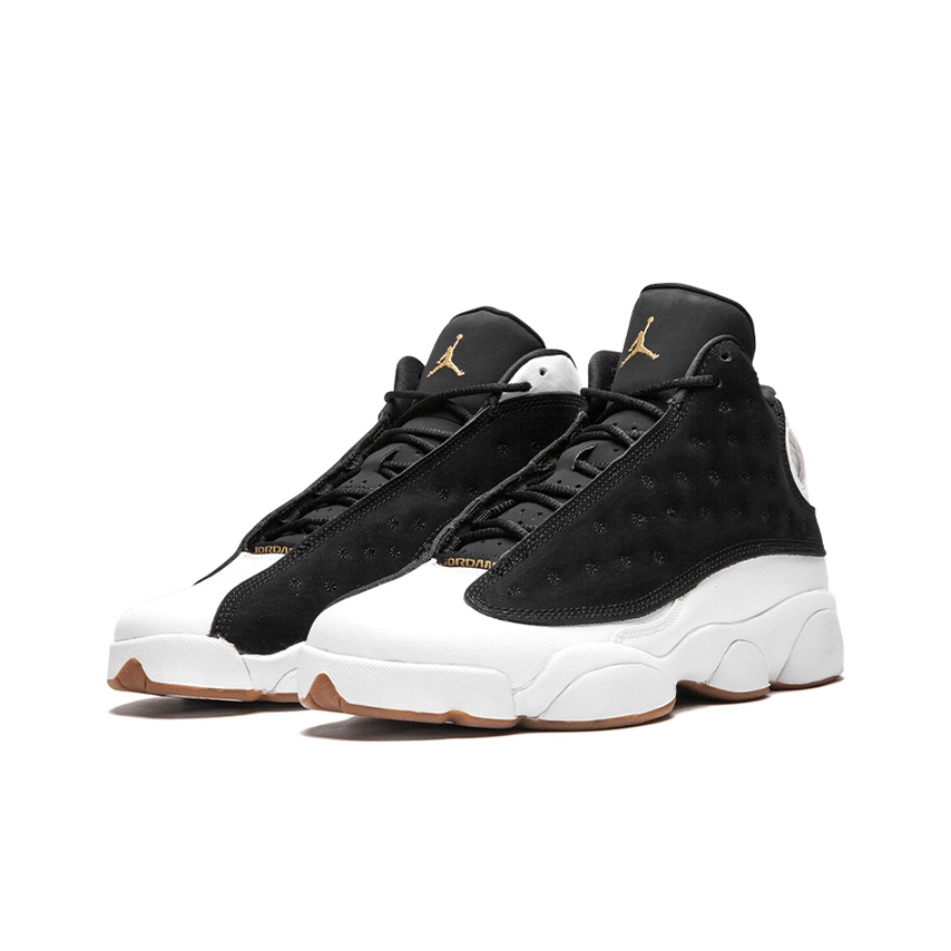 Jordan Air Jordan 13 Retro Black White Gum - вид спереди