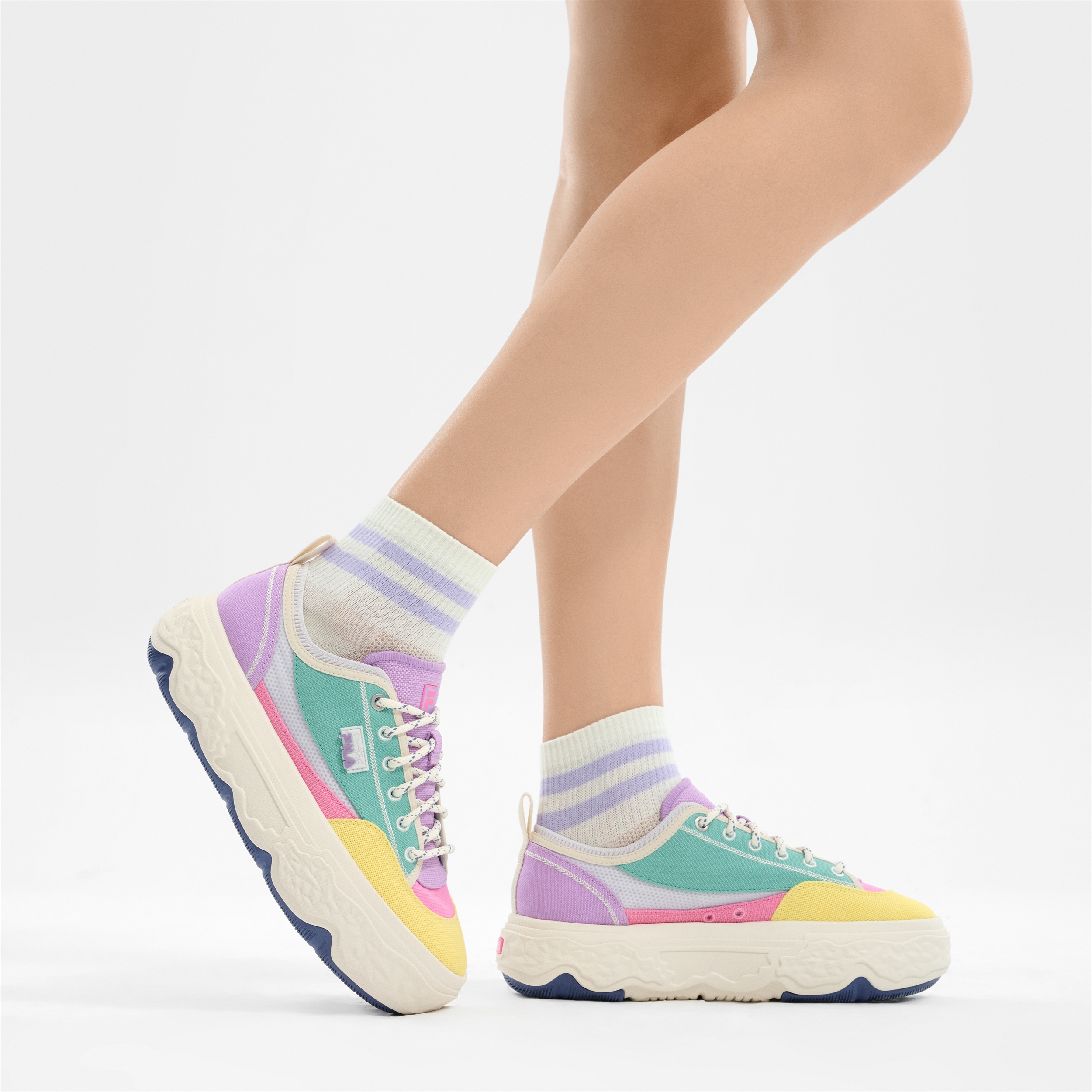 FILA ROCK Yellow Blue - подошва