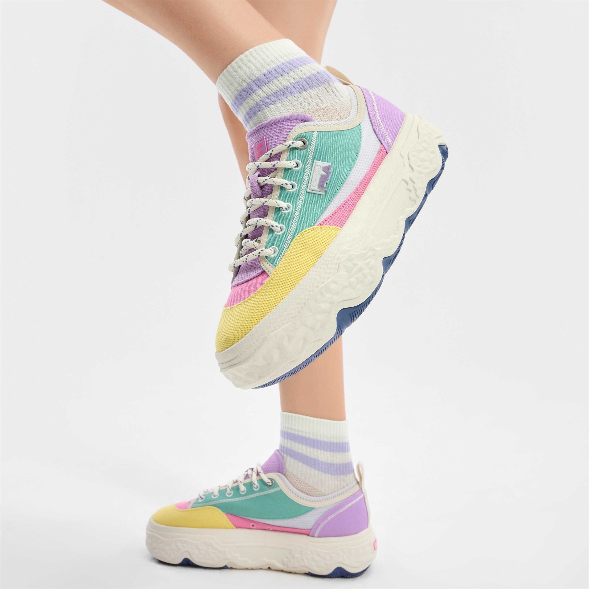 FILA ROCK Yellow Blue - вид 7