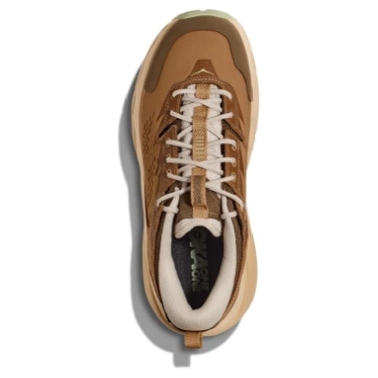 HOKA ONE ONE Kaha Low GORE TEX 'Elite Terrain System Wheat Mushroom' - вид спереди