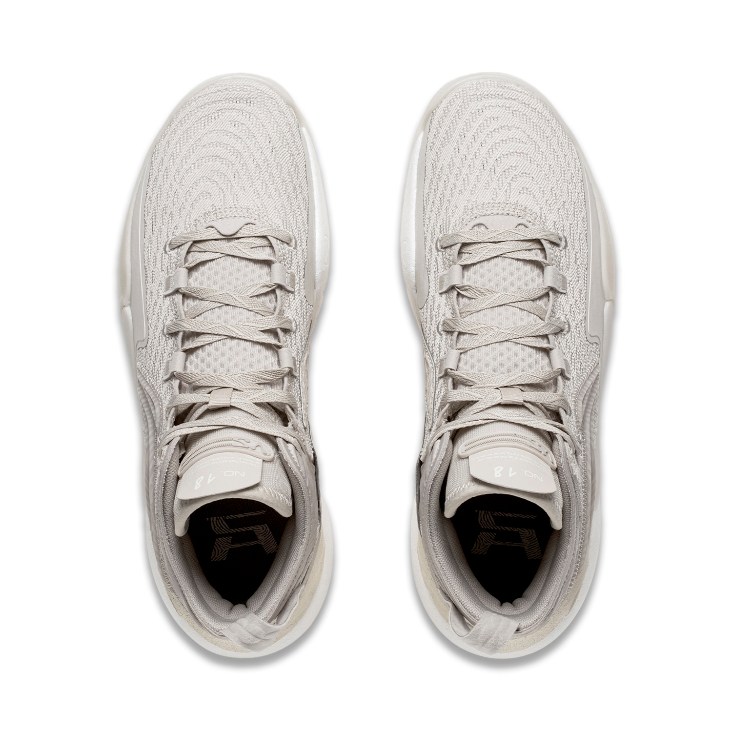 Li-Ning YuShuai 18 Moonlight Gray/Dawn Gray - sole