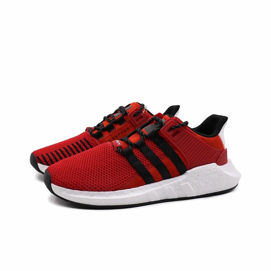 adidas originals EQT Support 93/17 Scarlet Core Black - view from the inside