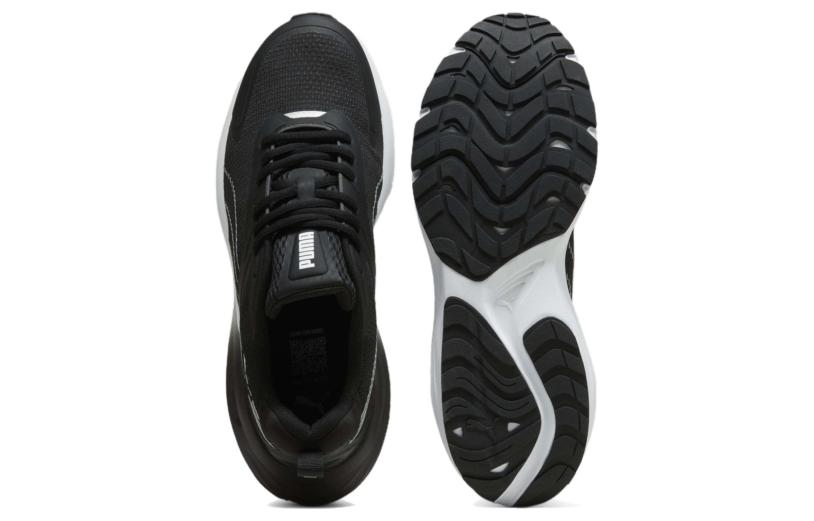 Puma Hypnotic 'Black Grey Silver' - вид сзади