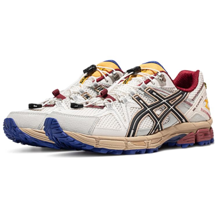 Asics Gel-Kahana 8 White, Black, Red - view from the inside