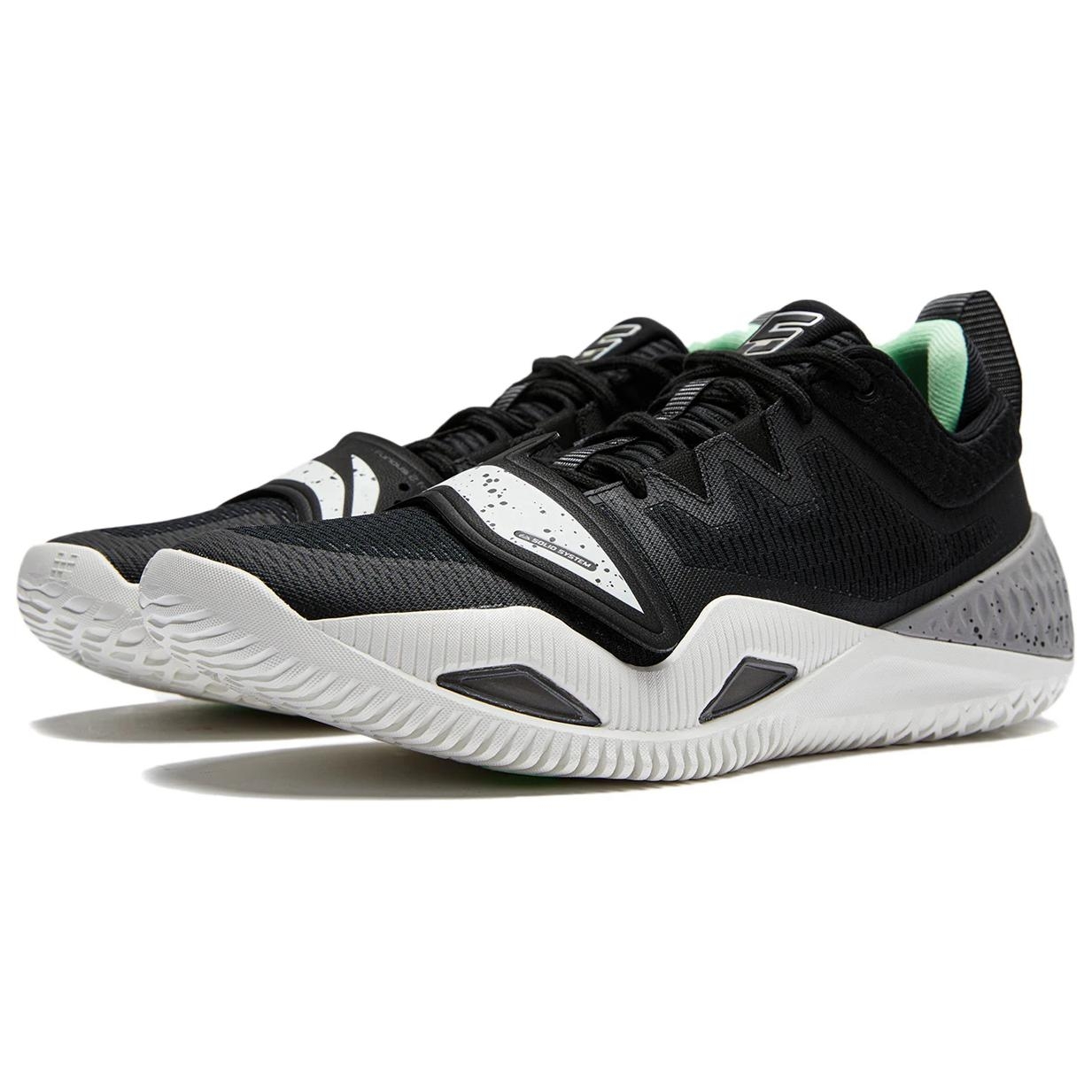 Li-Ning Rage 2 Black White - вид спереди