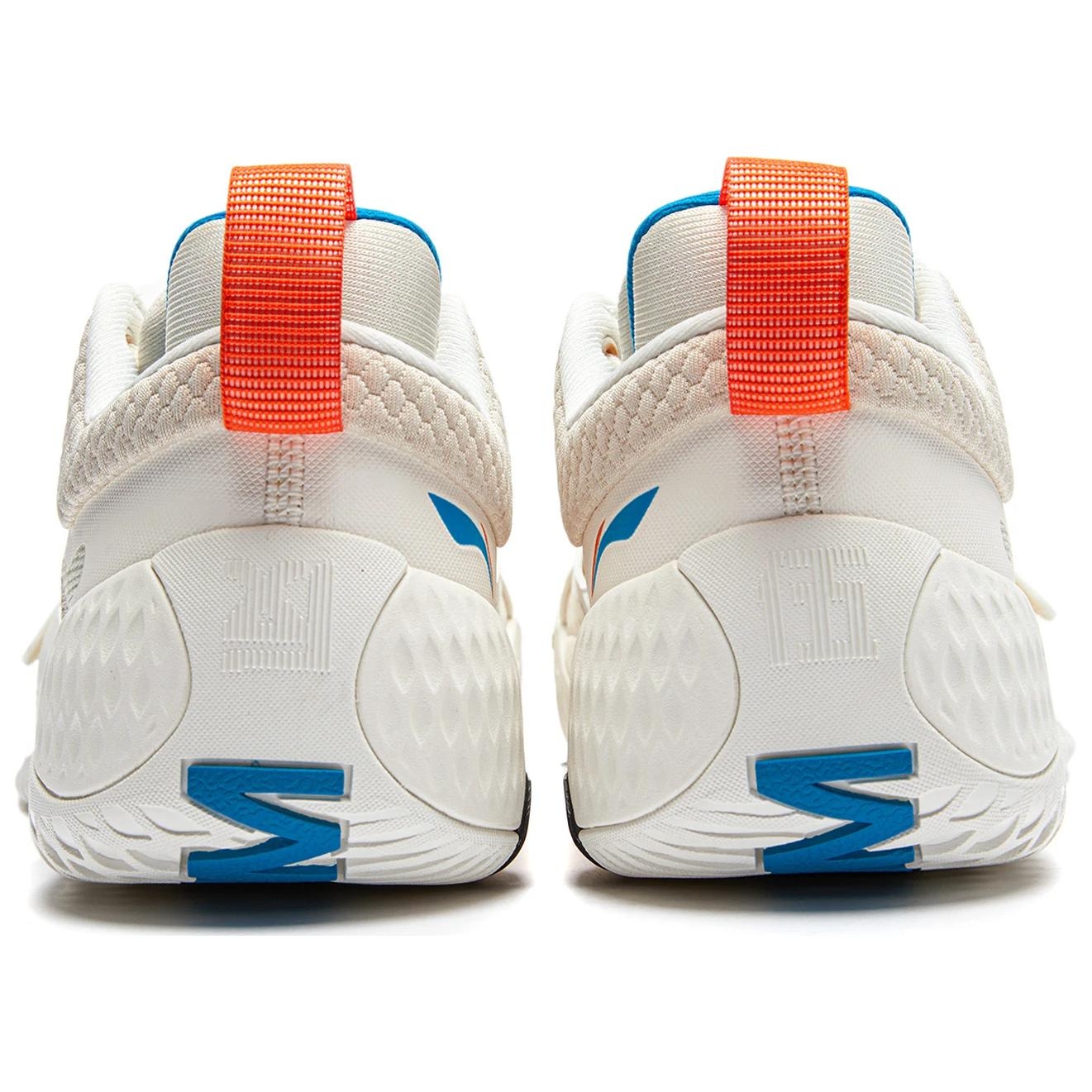Li-Ning Rage 2 White Orange Blue - подошва