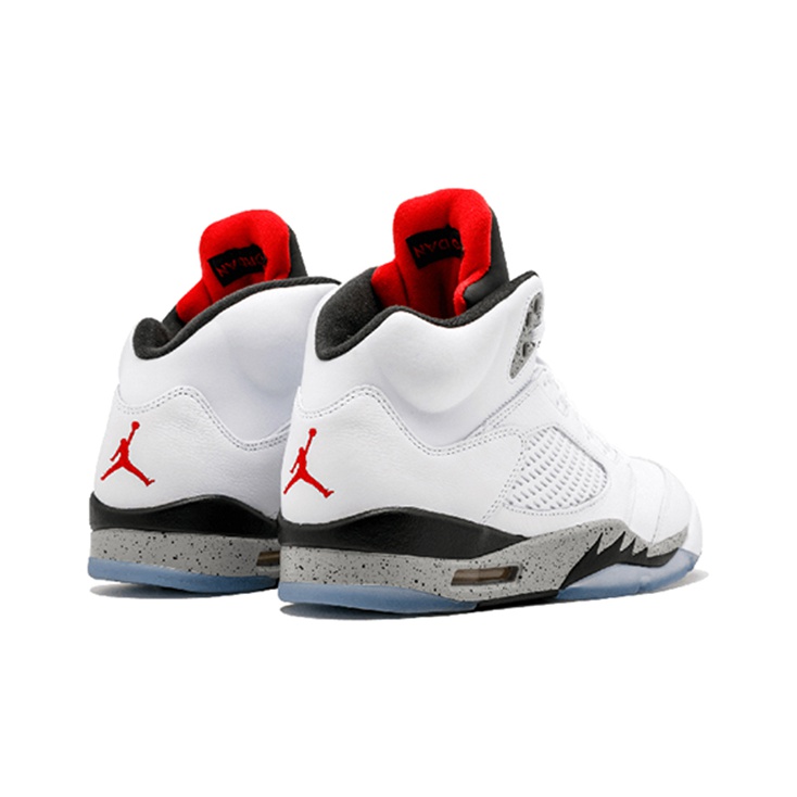 Jordan Air Jordan 5 Retro White Cement - вид сзади