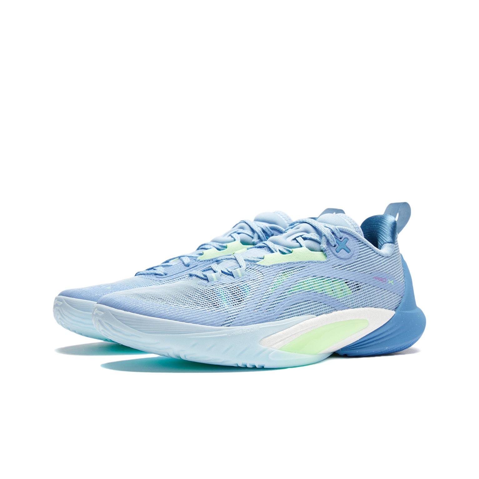 Li-Ning Speed 10 Aurora Blue - вид спереди