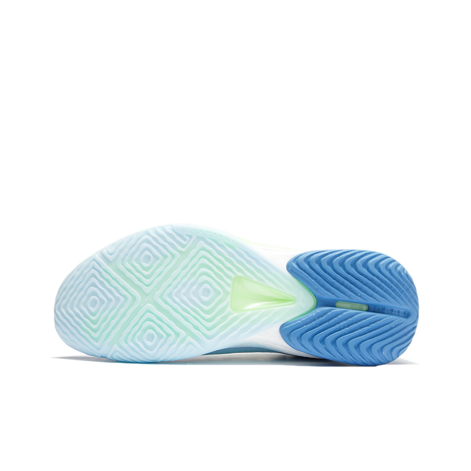 Li-Ning Speed 10 Aurora Blue - подошва
