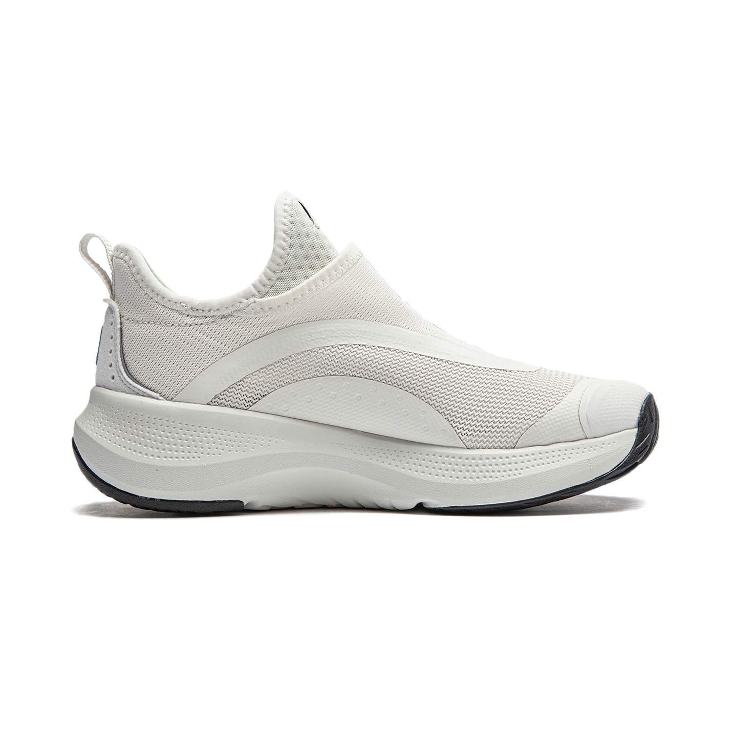 Li-Ning Light Stone Gray - вид с внутренней стороны
