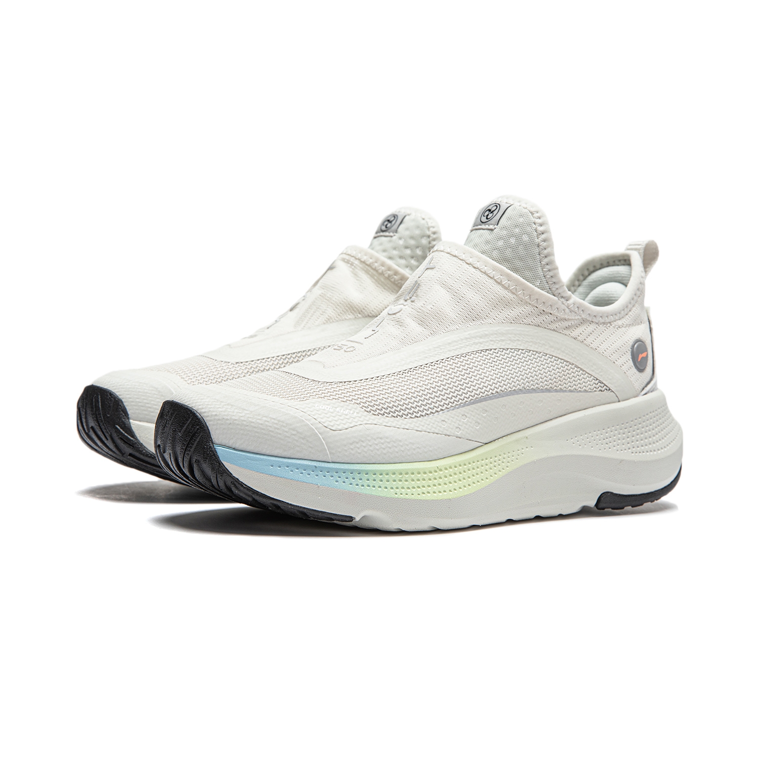 Li-Ning Light Stone Gray - вид спереди