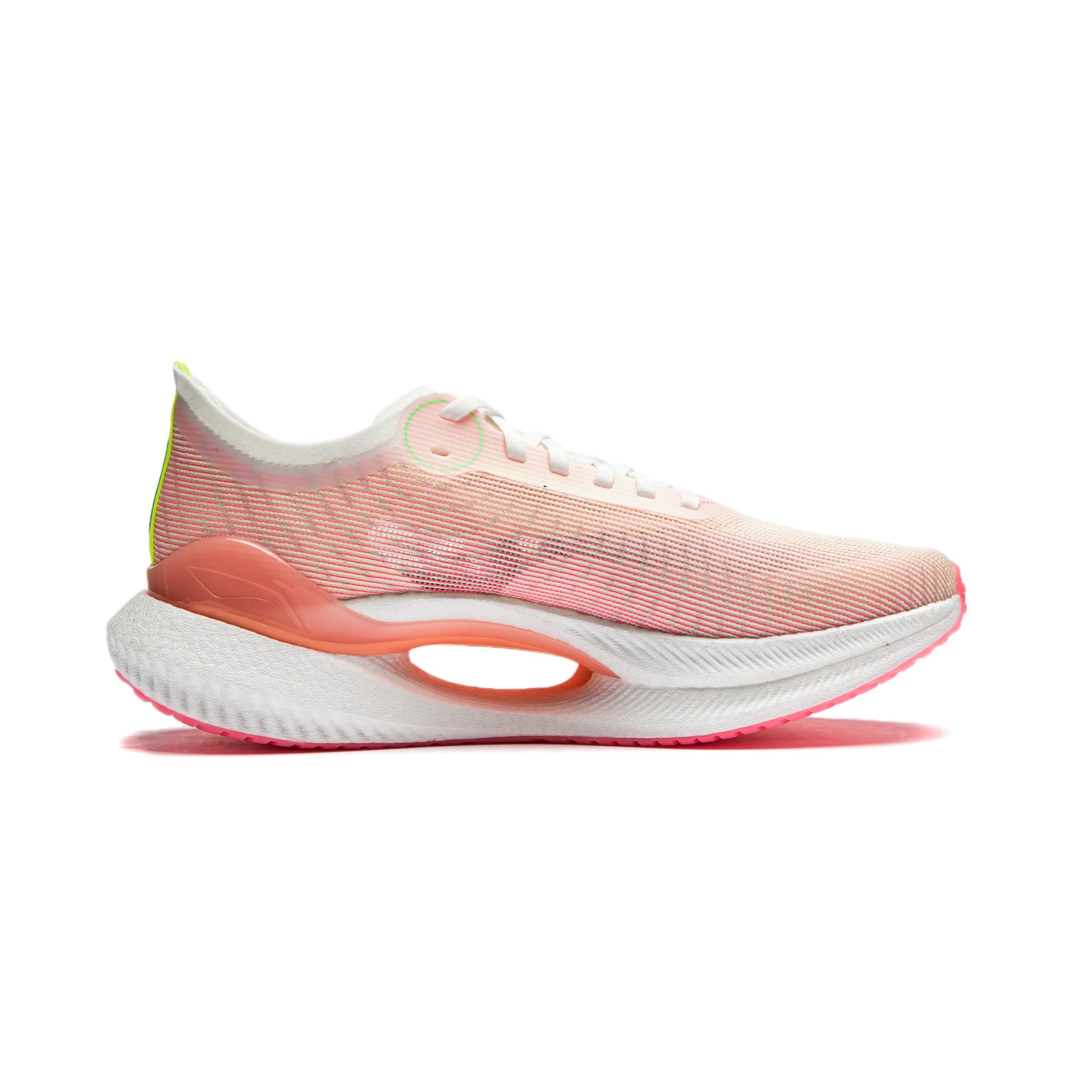 Li-Ning Jueying 2 Essential Ivory/Fluorescent Rose Pink - вид с внутренней стороны