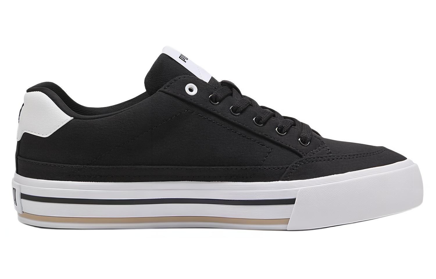 Puma Court Classic Vulc FS 'Black White' - вид с внутренней стороны