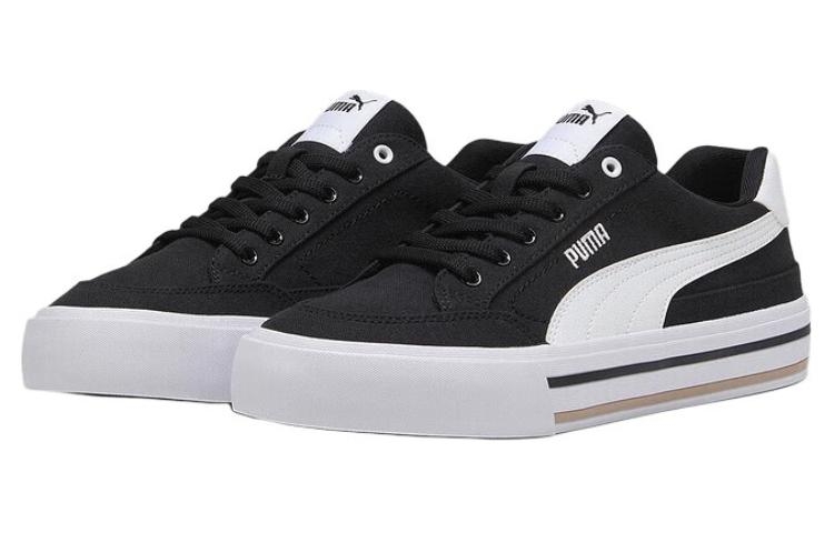 Puma Court Classic Vulc FS 'Black White' - вид спереди