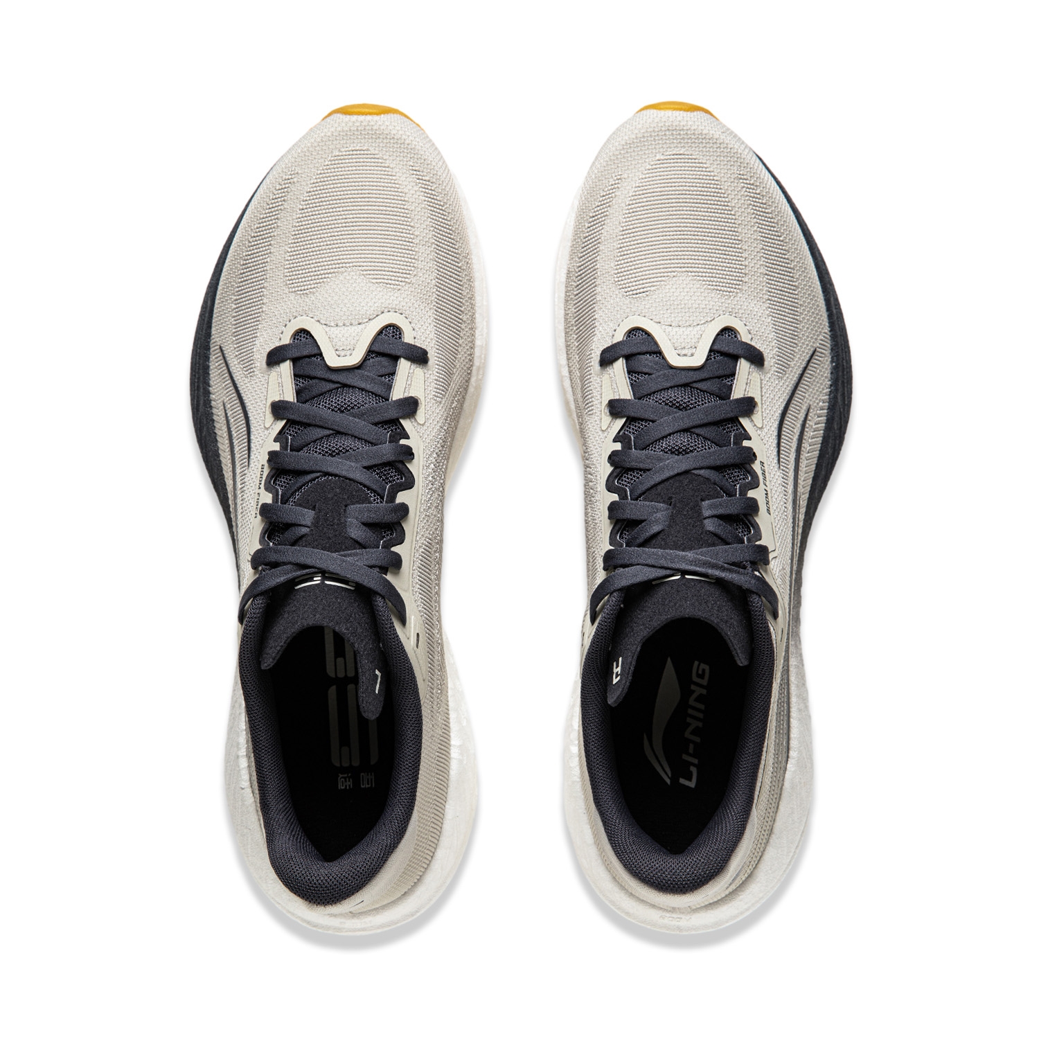 Li-Ning WuShi 5S 4.0 Light Smoke Gray - вид сзади