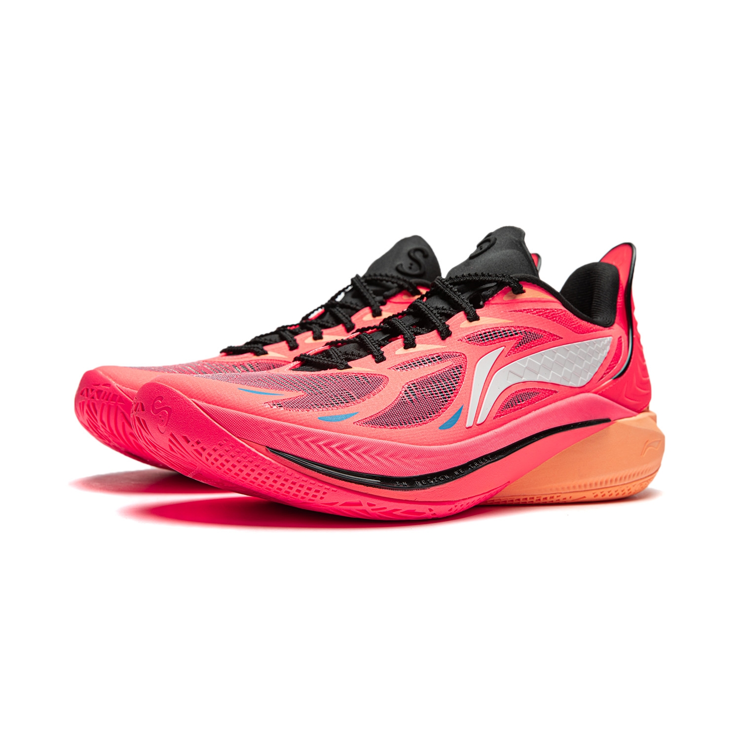 Li-Ning SONIC 12 Red - вид сзади