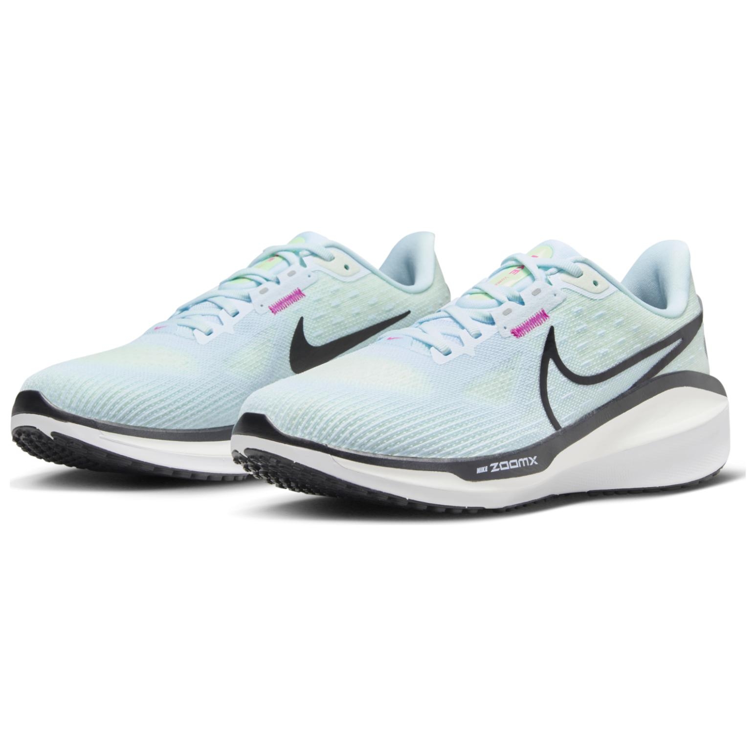 Nike Air Zoom Vomero 17 'Glacier Blue Black' - вид спереди